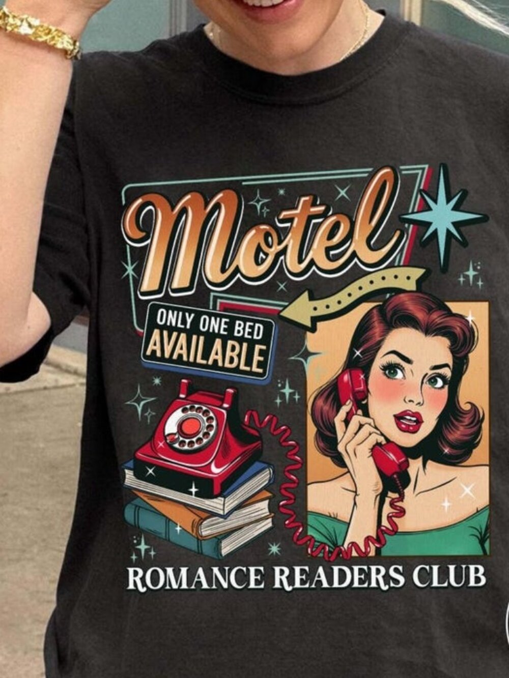Romance Reader T-shirt, Enemies to Lovers Bookish Tee